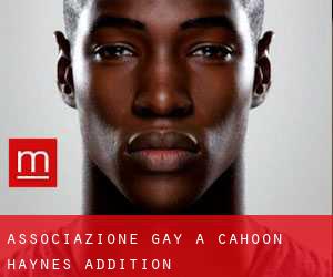 Associazione Gay a Cahoon Haynes Addition